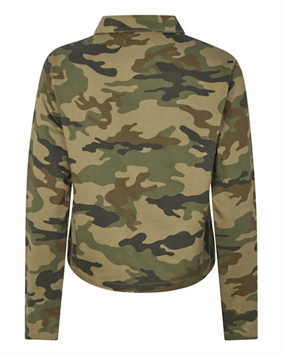Rabens Saloner - Aleksandra Camo Patchwork Jakke - Camo Combo